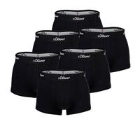 S.Oliver Boxer Da Uomo, Confezione Da 6 - Trunks, Hipsters, Cotone Stretch