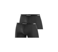 s.Oliver Boxer da Uomo Ph-234b_LS (Confezione da 2), 2 x Nero, XL
