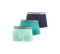 s.Oliver Boxer da Uomo Qh-31b_LS (Confezione da 3), Ment Verde+Navy, XL