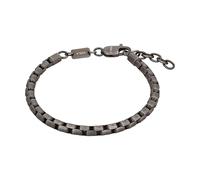 s.Oliver Bracciale da uomo, in acciaio inox, 19+3 cm, grigio, idea regalo, viene fornito in scatola regalo gioielli, 2040623
