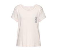 s.Oliver Camicia da notte rosa pastello / nero Donna - Abbigliamento - Intimo - Biancheria da notte - Magliette del pigiama s.Oliver XS