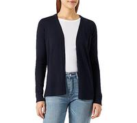 s.Oliver Cardigan da Donna a Maniche Lunghe, in Misto Cotone, Senza Chiusura, 5959 Blu, 48