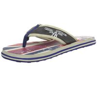 s.Oliver Casual 5-5-17202-30, Infradito Uomo, Beige (Beige (Navy Comb 890)), 45