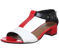 s.Oliver Casual 5-5-28200-20, Sandali col Tacco Donna, Rosso (Rot (Red Comb 597)), 42