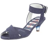 s.Oliver Casual 5-5-28204-28, Sandali Donna, Blu (Blau (Denim 802)), 39