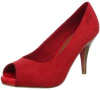 s.Oliver Casual 5-5-29301-20, Scarpe col Tacco Donna, Rosso (Rot (Chili 533)), 41