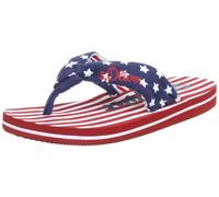 s.Oliver Casual 5-5-47100-30, Infradito Unisex Bambino, Rosso (Rot (Red Comb 597)), 33