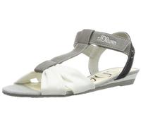 s.Oliver Casual 5-5-48207-22, Sandali Bambina, Grigio (Grau (Grey Comb 202)), 39