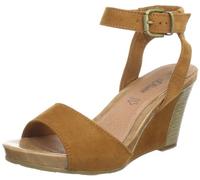 s.Oliver Casual, Scarpe col Tacco con Cinturino a T Donna, Marrone (Braun (Muscat 311), 36