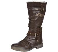S.Oliver Casual, Stivali da Neve Bambina, Marrone (Braun (Mocca 304), 35