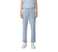 s.Oliver Chino con Cintura Intrecciata e Garment Dye, Blu, 44