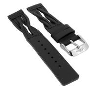 S.Oliver ⇒ Cinturino Orologio 16Mm ⇒ Pelle Nera ⇒ Con Cucitura ⇒ SO-1421-LQ