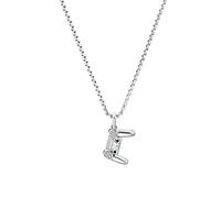 s.Oliver Collana con Ciondolo in Acciaio inox per bambini, 40+3 cm, Argento, controllore, Viene fornita in una scatola regalo per gioielli
