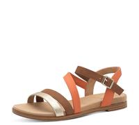 s.Oliver Damen 5-28106-44, Sandali Bassi Donna, Orange Comb, 41 EU