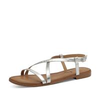 s.Oliver Damen 5-28145-44, Sandali Bassi Donna, Argento, 39 EU