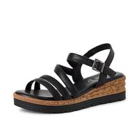 s.Oliver Damen 5-28702-44, Sandali con Zeppa Donna, Nero, 41 EU