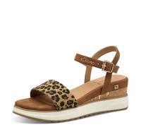 s.Oliver Damen 5-28708-42, Sandali con Zeppa Donna, Leopard Comb, 38 EU