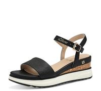 s.Oliver Damen 5-28708-42, Sandali con Zeppa Donna, Nero, 41 EU