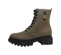 s.Oliver Damen Lace Boot Flat 5-25214-41, Stivaletto Donna, Tortora Scuro, 37 EU