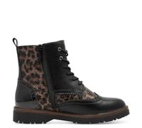 s.Oliver Damen Lace Boot Flat 5-25232-43, Stivaletto Donna, Leopard Comb, 38 EU