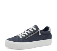 s.Oliver Damen Sneaker Low 5-23600-42, Scarpe da Ginnastica Donna, Blu Navy, 42 EU