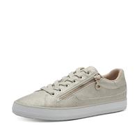 s.Oliver Damen Sneaker Low 5-23615-42, Scarpe da Ginnastica Donna, Champagne Snak, 41 EU
