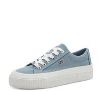 s.Oliver Damen Sneaker Low 5-23625-44, Scarpe da Ginnastica Donna, Jeans, 41 EU