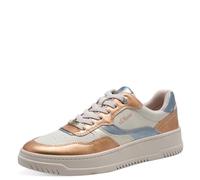 s.Oliver Damen Sneaker Low 5-23632-42, Scarpe da Ginnastica Donna, Bronce Comb, 39 EU