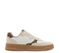 s.Oliver Damen Sneaker Low 5-23632-45, Scarpe da Ginnastica Donna, Beige Leo, 39 EU