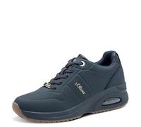 s.Oliver Damen Sneaker Low 5-23659-45, Scarpe da Ginnastica Donna, Blu Navy, 40 EU