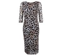 s. Oliver Dresses White Print Taglia: 42 | Abiti Midi Outlet | Donna | Bianco