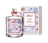 s.Oliver® FEELS LIKE ESTATE DONNA | Eau de Toilette - Floreale - fruttato - sensuale - per pura sensazione estiva | 30 ml spray naturale vaporizzatore