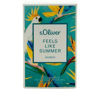 S.Oliver Feels Like Summer Donna 1 X 30Ml Eau De Toilette EdT Edizione: 2023