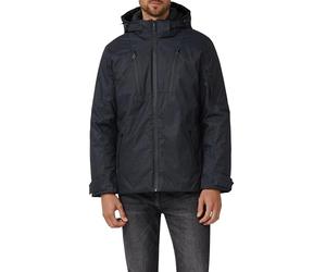 s.Oliver Giacca imbottita con cappuccio e zip, blu navy, XXL