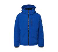 s.Oliver Pufferjacke mit Abnehmbarer Kapuze Giacca Buffer con Cappuccio Rimovibile, Blu, XXL Uomo