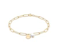 s.Oliver Gioielli da donna, collane e bracciali con perle, elementi organici in acciaio inox, eleganti, moderni e adatti all'uso quotidiano
