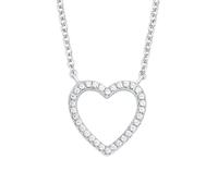 S.Oliver Gioiello Collana Donna Argento Zirconia SO PURE Cuore 2017258