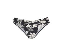 s.Oliver Bikini da Donna con Fascia in Vita con Motivo Floreale Bianco e Nero, Nero/Panna, 42