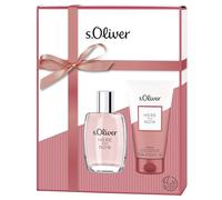 s.Oliver® Here and Now Woman | Duo Set - brillante - fruttato - femminile - per qui e ora | Eau de Toilette 30 ml e gel doccia 75 ml