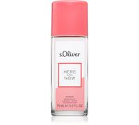 s.Oliver Here and Now Women deodorante con diffusore da donna 75 ml
