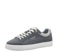 s.Oliver Herren Sneaker Low 5-13604-43, Scarpe da Ginnastica Uomo, Blu Nubuck, 43 EU