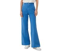 s.Oliver Jeans da Donna, Suri Wide Leg, Blu, 32/34, Blu, 36