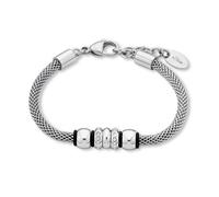 s.Oliver Jewel Bracciale Catena Donna In Acciaio SO1442/1 - 9240135 Argento
