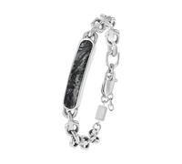s.Oliver Jewel Bracciale Uomo Catena in Acciaio Argento 2038867 22 cm