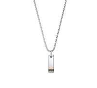S.oliver Jewel Collana Uomo Ciondolo IN Acciaio Inox Due Colori 2032549