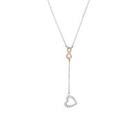 S.oliver Jewel Donna Collana Argento Zirconi Y-Collier 2032563