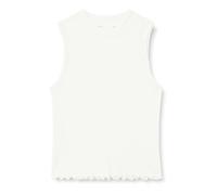 s.Oliver Junior 2142438 T-Shirt Senza Maniche, Crema 0210, 164 Bambine e Ragazze