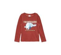 s.Oliver Junior 2150270 Maglia Manica Lunga con Paillettes reversibili, 3840 Rosso, 92-98 Große Größen Bambini e Ragazzi