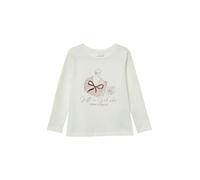 s.Oliver Junior 2173259 Maglietta a Maniche Lunghe, 0210, 104-110 Bambine e Ragazze