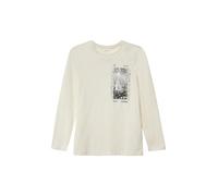 s.Oliver Junior Maglietta a Maniche Lunghe da Ragazzo, 2169165, 9001, 146-152, Verde, 9001, 146-152 Plus